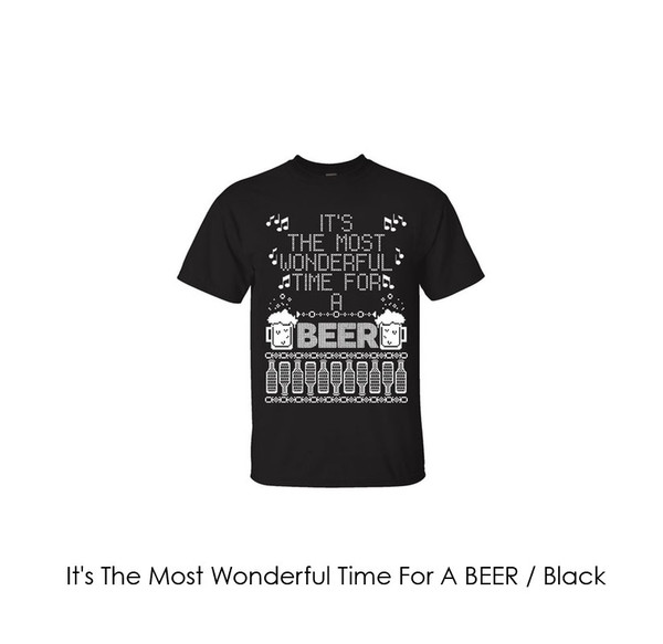 Men's Ugly Christmas Sweater Cotton T-Shirt  product image Men's Ugly Christmas Sweater Cotton T-Shirt  product image