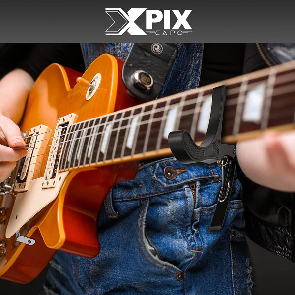 Quick-Clamp Guitar Capo by XPIX  product image