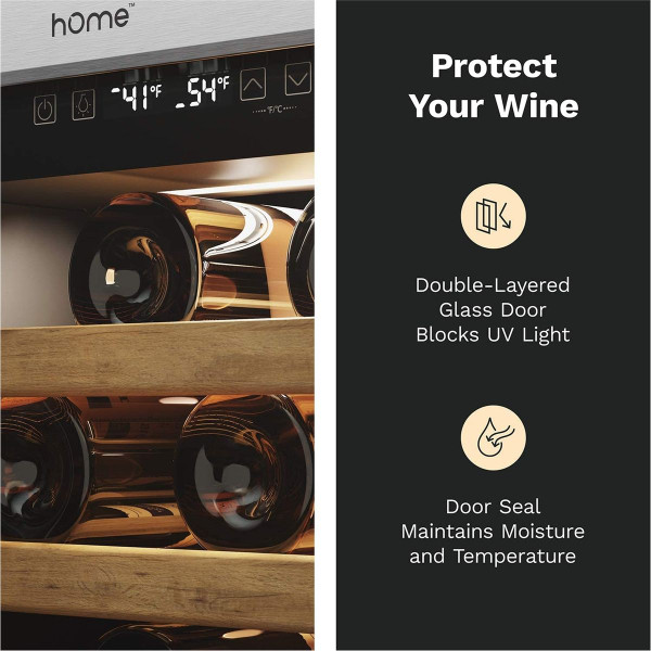 Home Labs 25-Bottles High-End Wine Cooler product image