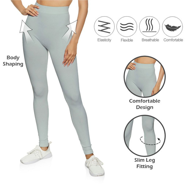 Women's Ultra-Soft High Waisted Yoga Leggings (2-Pack) product image