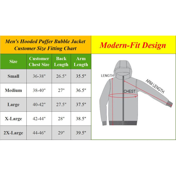 Men's Heavyweight Quilted Hooded Puffer Jacket product image