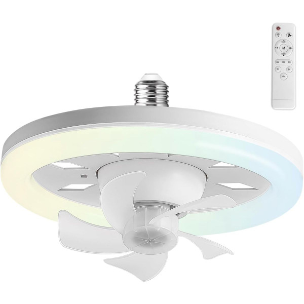 2-in-1 LED Light & Fan with Remote product image