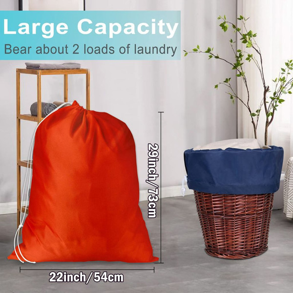 Generic Nylon Laundry Bag - Heavy Duty 24x36'' Large - Excellent Blue Simle  @ Best Price Online | Jumia Kenya