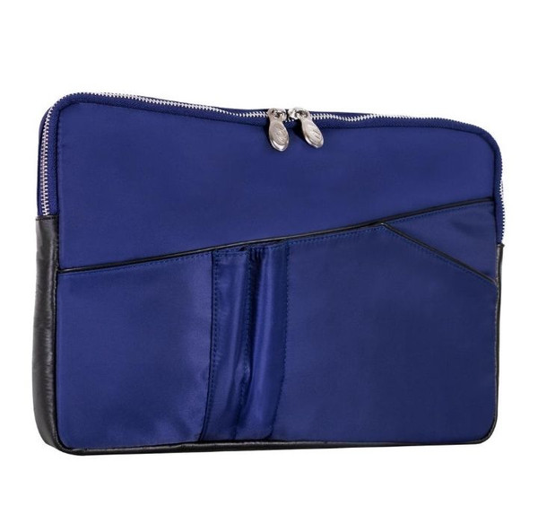 Crescent 14" Nylon Laptop Sleeve with Leather Accents  product image