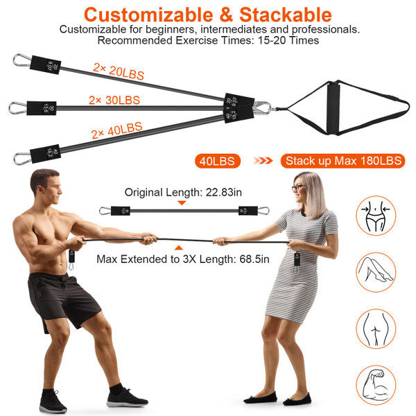 iMounTEK® Pilates Workout Equipment Set product image