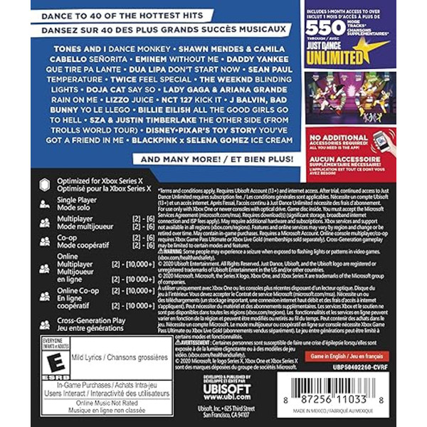 Microsoft Just Dance® 2021 (Xbox Series X|S) product image