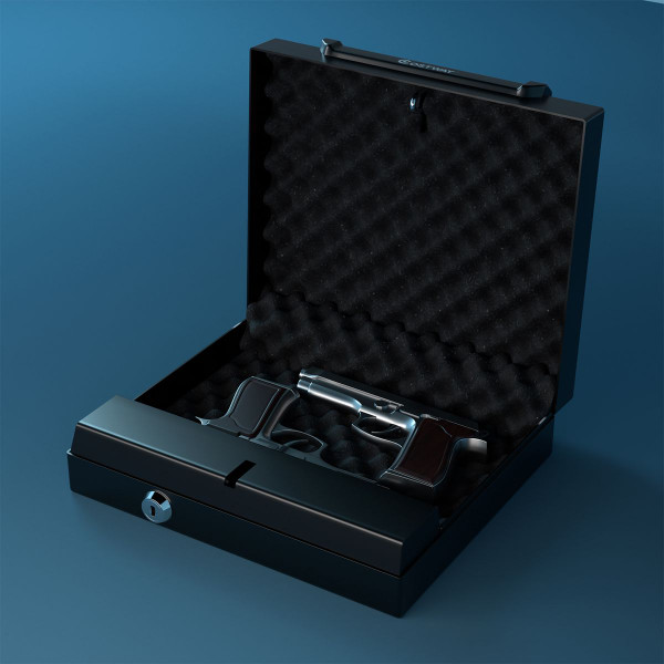 Quick-Access Key Firearm Safe for Enhanced Gun Security product image