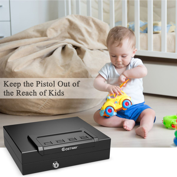 Quick-Access Key Firearm Safe for Enhanced Gun Security product image