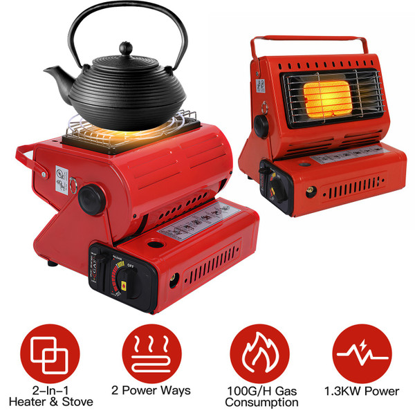 LakeForest® 2-in-1 Butane Burner & Heater product image