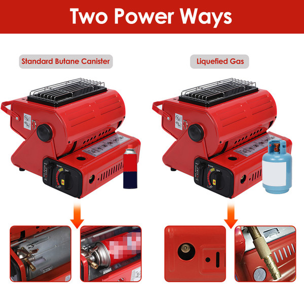 LakeForest® 2-in-1 Butane Burner & Heater product image