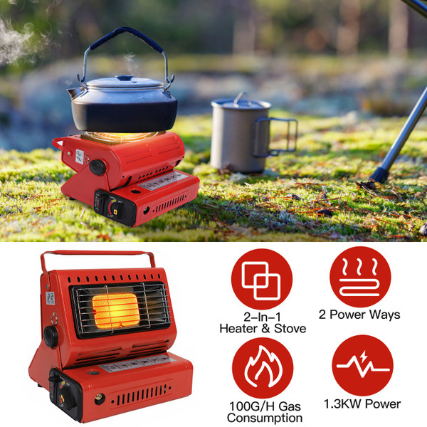LakeForest® 2-in-1 Butane Burner & Heater product image