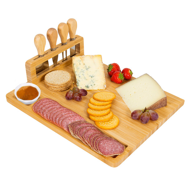 NewHome™ Charcuterie Cheese Board & Knife Set product image