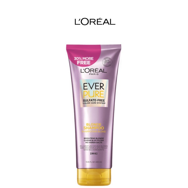 L'Oreal Paris® EverPure Blonde Shampoo with Iris, 11.05 fl. oz. (2- to 4-Pack) product image