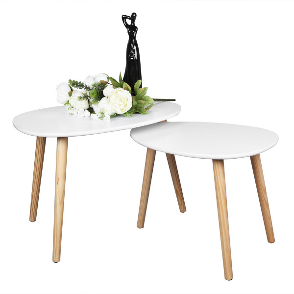 Triangular Nested Coffee Tables (Set of 2) product image