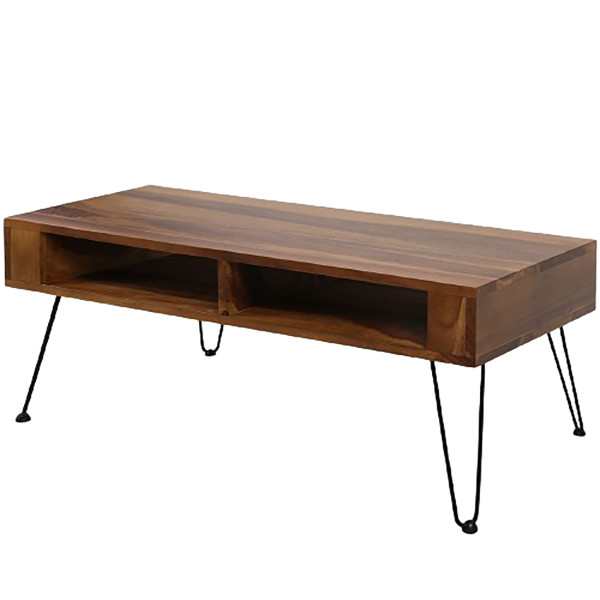 39.4-Inch Mid-Century Walnut Coffee Table product image