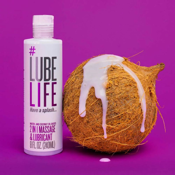 Lube Life® Specialty Water-Based Lubricant, 4 or 8 fl. oz. product image