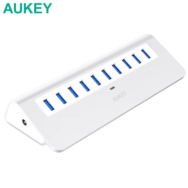 AUKEY® USB 3.0 10-Port Hub with LED Indicator, CB-H6 product image