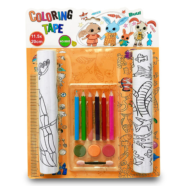 Coloring Pencils and Coloring Tape Set product image