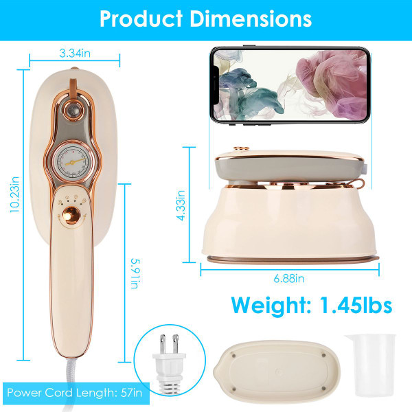 NewHome Foldable Travel Steamer product image