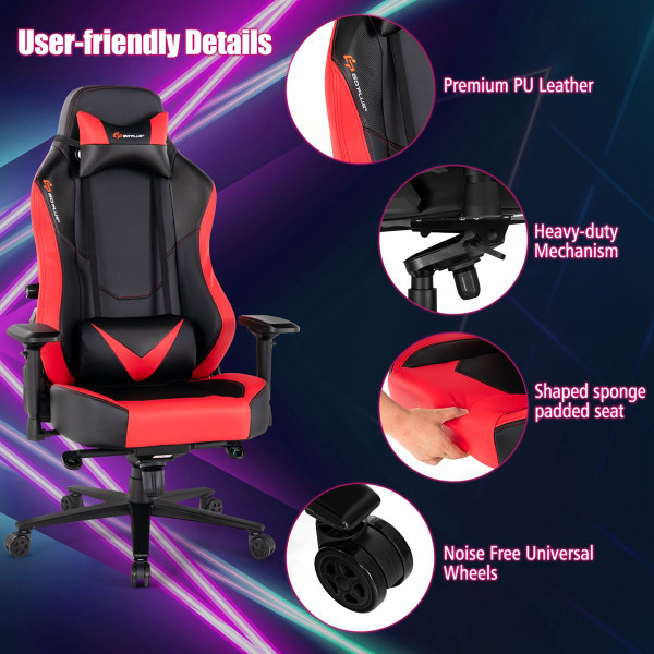 360° Swivel Reclining Height-Adjustable Gaming Chair product image