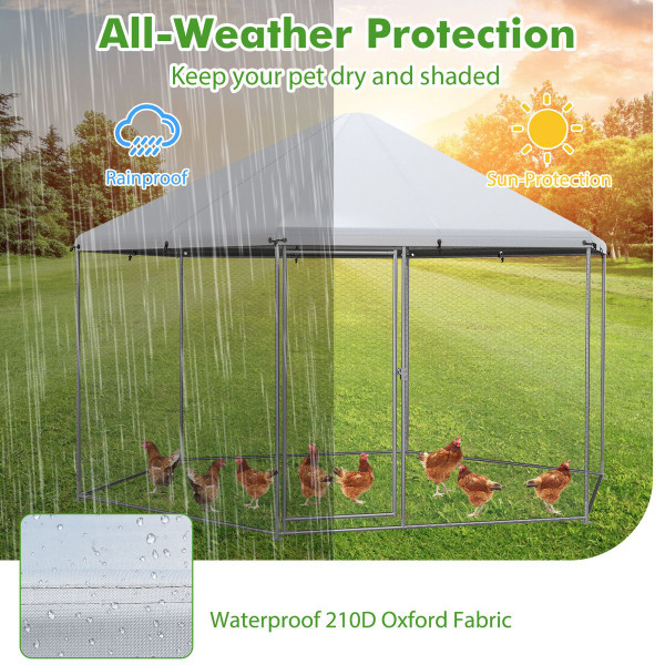 Large Walk-in Heavy-Duty Chicken Coop product image