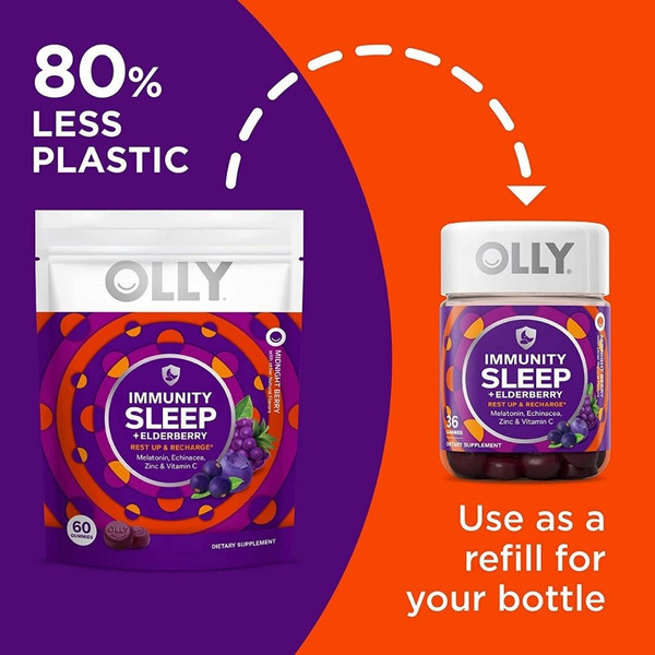 OLLY® 60-Count Immunity Sleep + Elderberry Gummy Supplement (2- to 10-Pack) product image