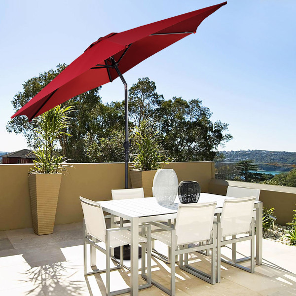 Costway 9ft Patio Umbrella with Steel Tilt and Crank product image