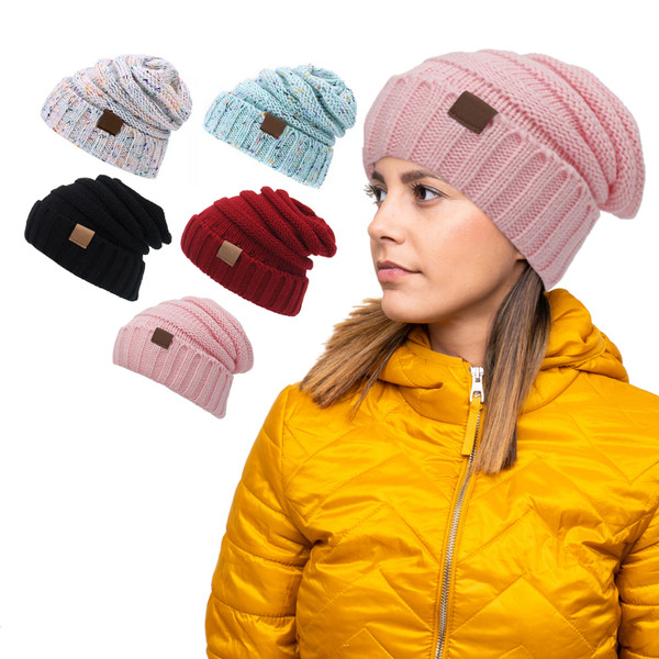 Women's Warm Knitted Beanie (2-Pack) product image