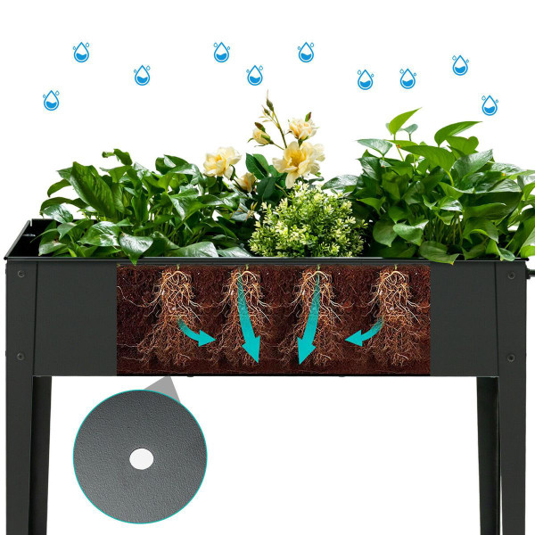 Elevated Planter Box on Wheels  product image