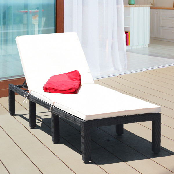 Costway Rattan Cushioned Lounge Chairs (2-Piece) product image
