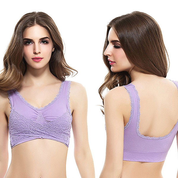 Extreme Fit™ Women's Comfortable Floral Lace Bra (3-Pack) product image