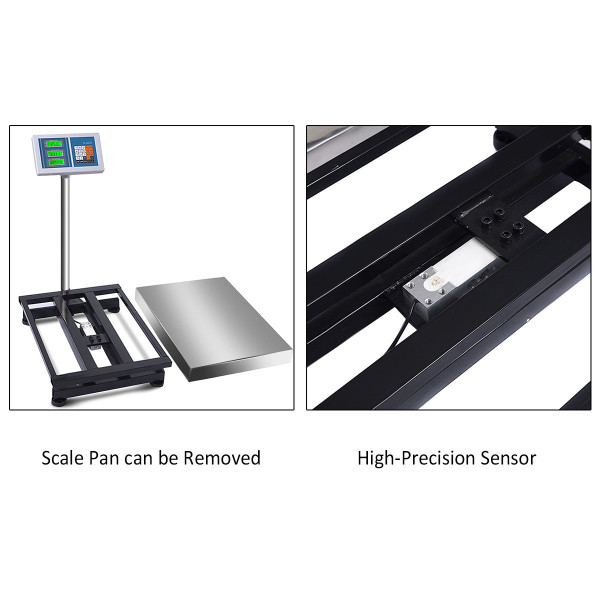 660-Pound Weight Computing Digital Floor Platform Scale product image