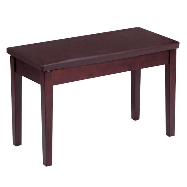 Costway PU Leather Piano Bench with Storage product image