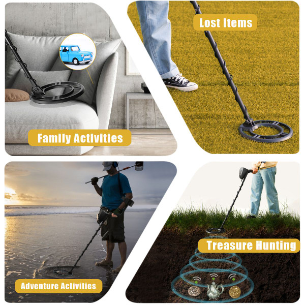 High Accuracy Metal Detector Kit with Waterproof Display product image