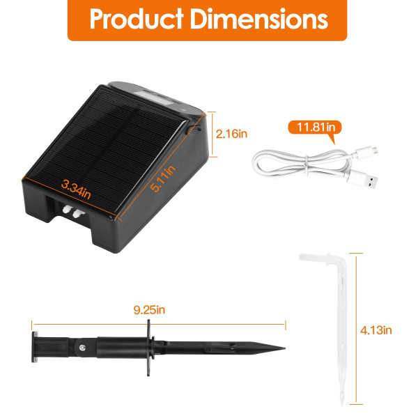 iMounTEK® Solar Powered Water Pump Drip Irrigation Kit product image