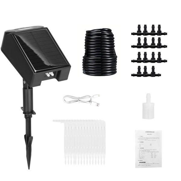 iMounTEK Solar Powered Water Pump Drip Irrigation Kit - Thumbnail 2