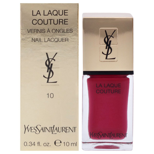 YSL® La Laque Couture Nail Lacquer, #10 - Fuchsia Neo-Classic, 0.34 fl. oz. product image