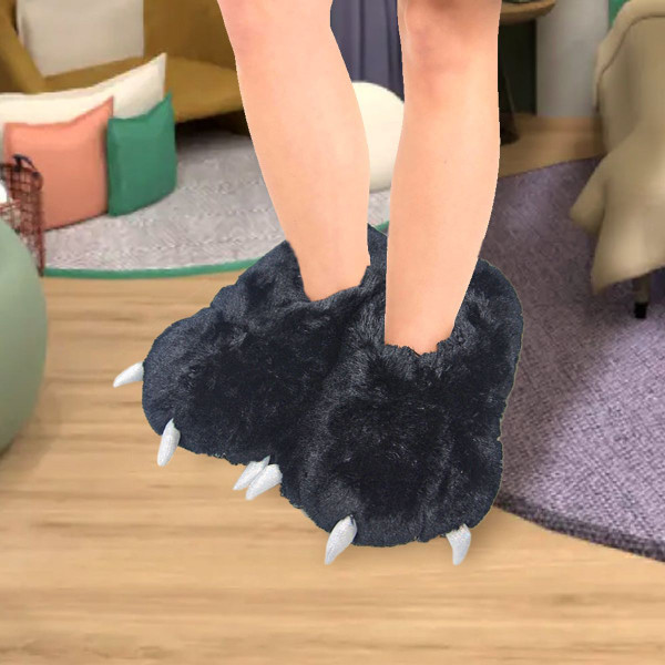 Women's Plush Monster Slippers product image