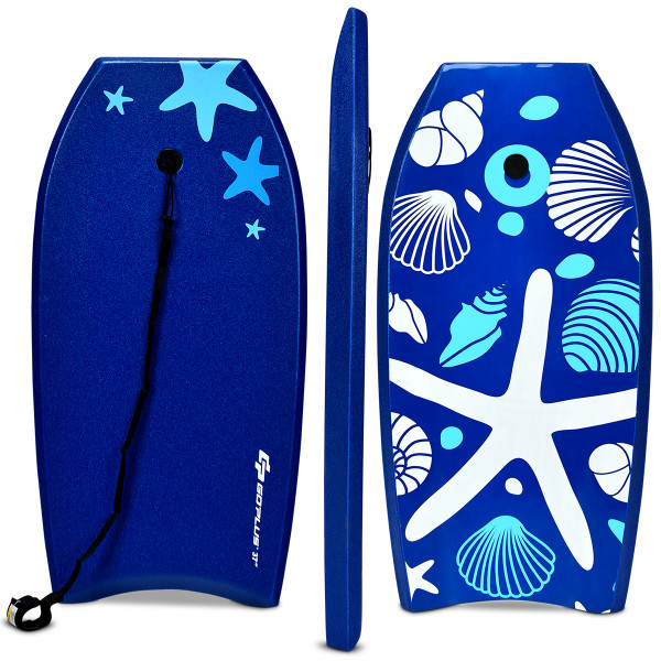 Costway 33'' Lightweight Super Bodyboard with Leash product image