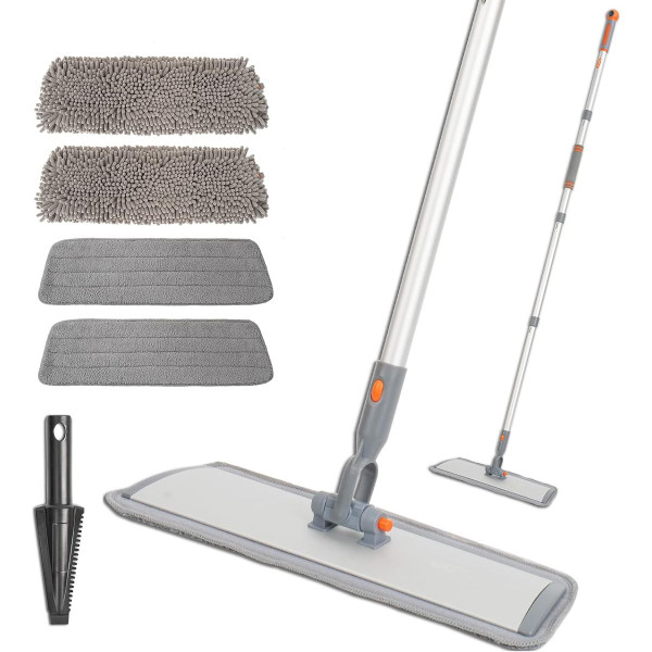 eazer® 18-Inch Microfiber Flat Mop (1- to 3-Pack) product image