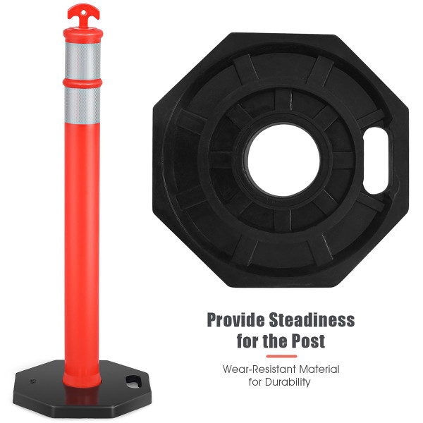 45-Inch Orange Traffic Delineator Post (6-Pack) product image