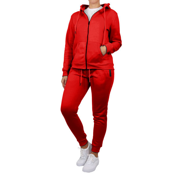 Women's Fleece-Lined Matching Zip-up Hoodie & Jogger (Set of 1 or 2) product image