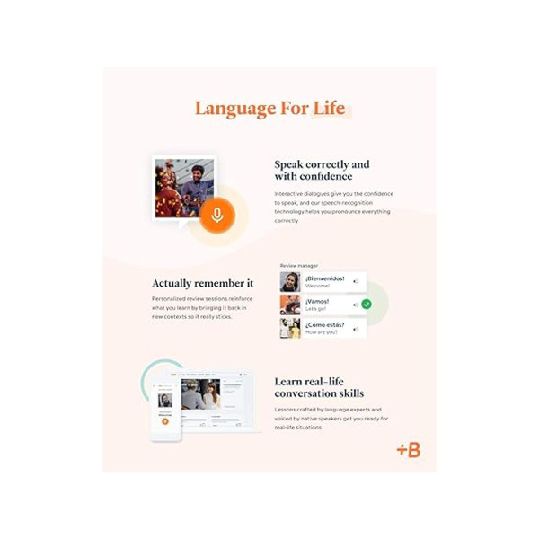 Babbel® Learn a New Language - Choose from 14 Languages (Lifetime Subscription) product image