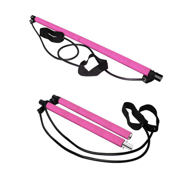 Pilates Bar Stick Resistance Band for Portable Home Fitness product image