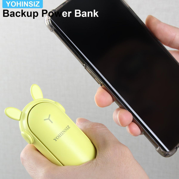 YOHINSIZ® Personal Handheld Mini Fan with Power Bank & Flashlight product image