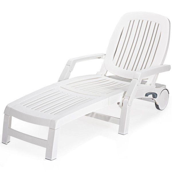 Costway Patio Adjustable Reclining Sunlounger  product image