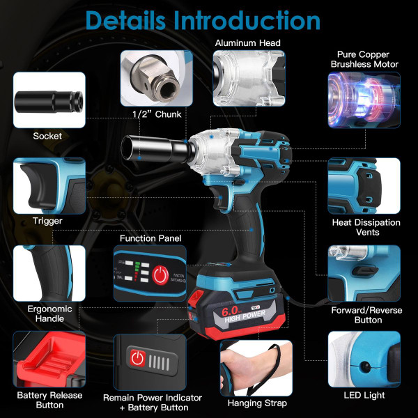 iMounTEK® 3-in-1 Wrench Drill Screwdriver product image