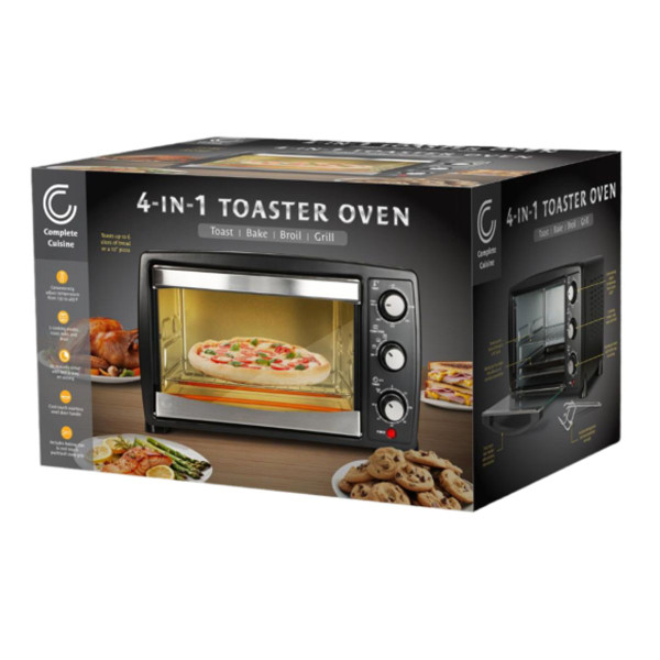 Complete Cuisine® 4-in-1 Toaster Oven, CC-TST6000 product image
