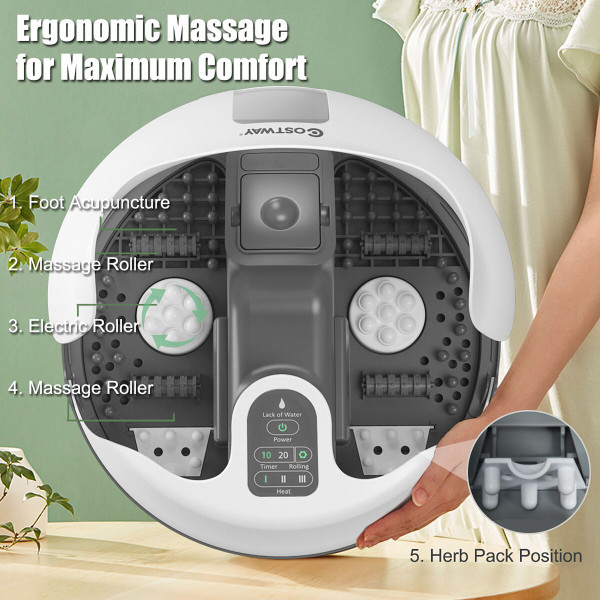 Electric Foot Spa with Sauna Steam Care  product image