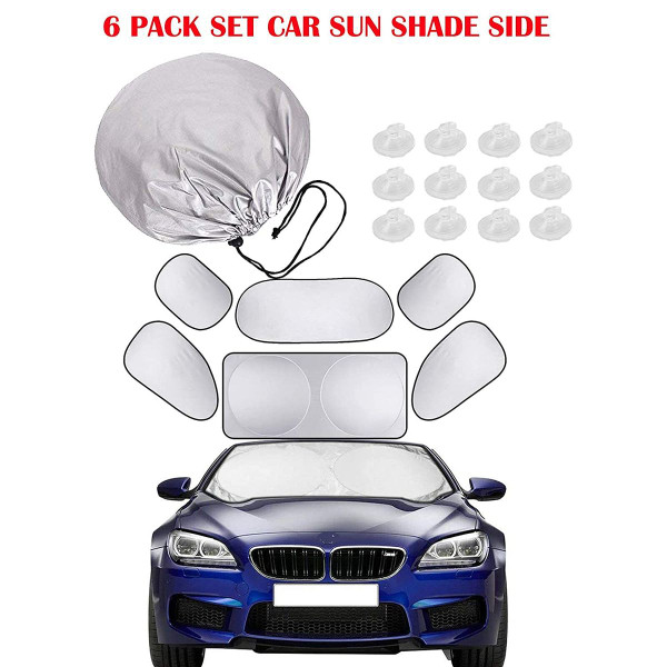 Foldable Car Sunshade Windscreen for SUV/Truck (Set of 6) product image